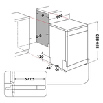 Mašina za pranje posuđa Hotpoint Ariston H2F HL626 X Mašina za pranje posuđa Hotpoint Ariston H2F HL626 X
