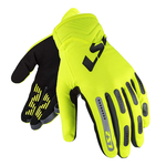 Rukavice LS2 Bend Man Gloves H-V Yellow Grey M (70140S0154M)