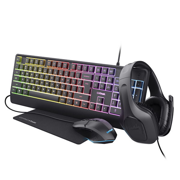 Gaming Set Combo 4U1 Trust GXT 792 (tastatura+miš+slušalice+podloga)/