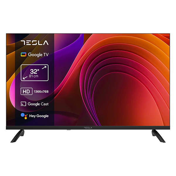 TV LED Tesla 32E655BHS HD Ready, Google TV