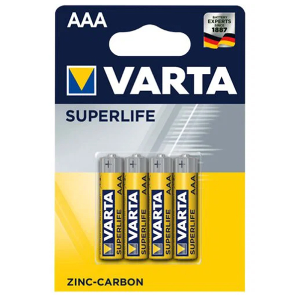 Baterije Varta R6/AA 4/1 SuperLife Cink