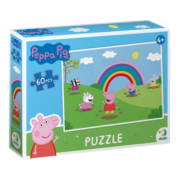 Puzzle DoDo Pepa Prase Duga 60 komada