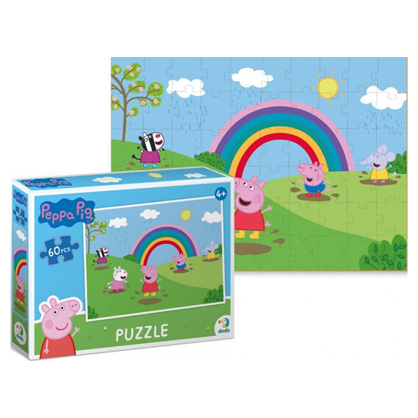 Puzzle DoDo Pepa Prase Duga 60 komada
