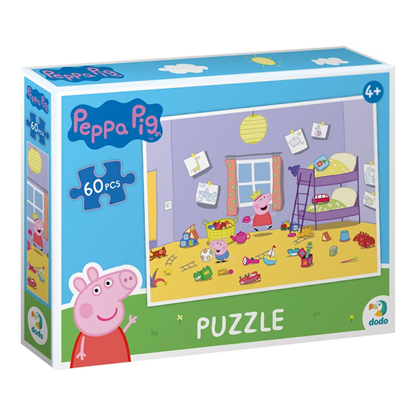 Puzzle DoDo Pepa Prase Dječija soba 60 komada