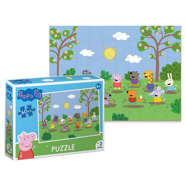 Puzzle DoDo Pepa Prase Ljetnji dan 60 komada