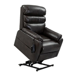 Fotelja podesiva masažna Loctek FlexiSpot XL6 Power Lift Recliner (Dark Brown PU Leather)