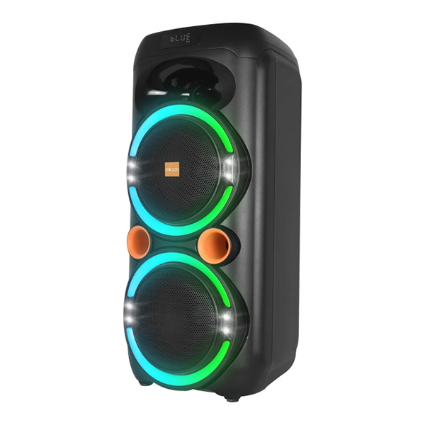 Zvučnik Mikado MD-79KP 30W RGB Black 1UHF UV Microphone USB / BT / TF / TWS / AUX 2 Mic Input USB Tip-C