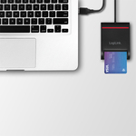 Čitač ličnih karata LogiLink USB 2.0 Black