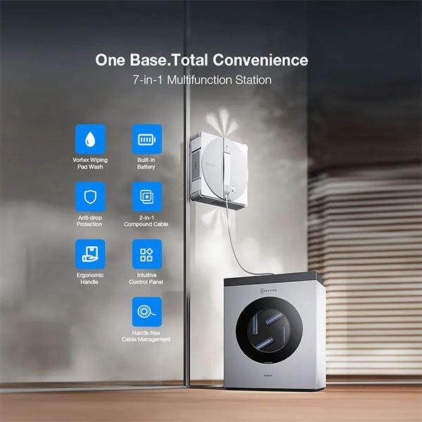 Robot čistač stakla prozora Ecovacs Winbot W3 Omni/