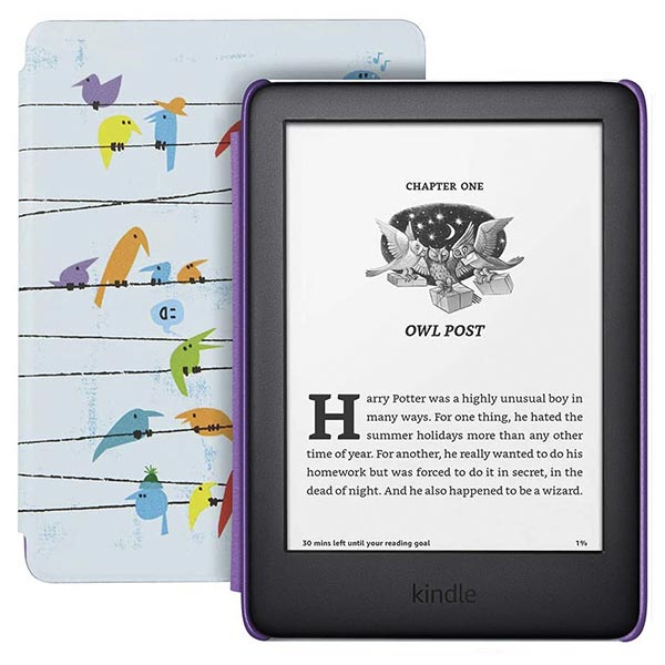 Čitač knjiga Amazon Kindle 10th Generation Kids Edition (Rainbow birds) B07NQKJVKR