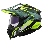 Kaciga LS2 MX701 Explorer Spire Green H-V Yellow-06 XXL (467012261XXL)