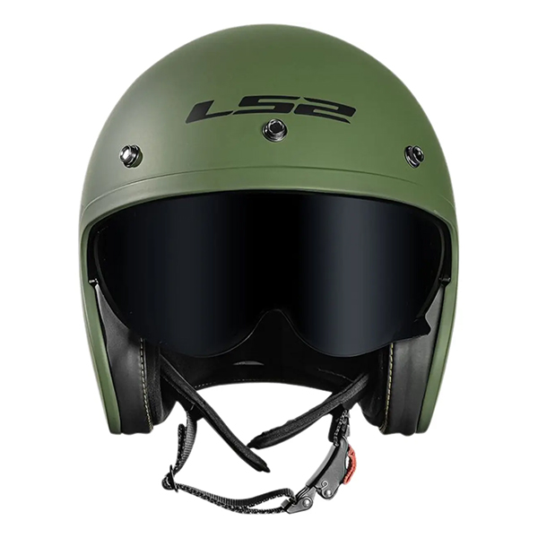 Kaciga LS2 OF599 Spitfire II Retro Matte Military Green XXL (365992162XXL)