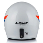 Kaciga LS2 OF599 Spitfire II Retro White Blue Red XL (365992102XL)