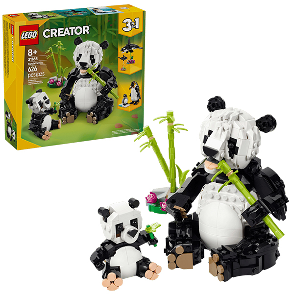 LEGO Creator 3in1 Wild animals: Panda Family (31165)