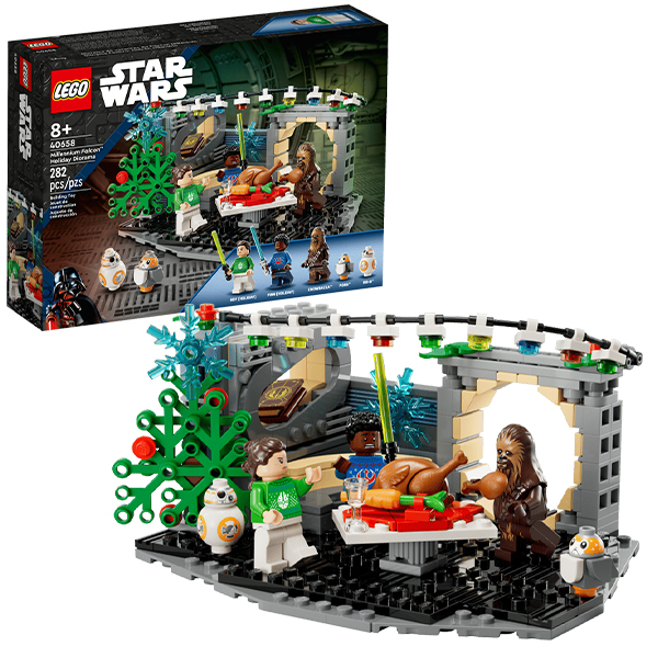 LEGO Star Wars Millennium Falcon Holiday Diorama (40658)
