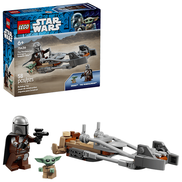 LEGO Star Wars The Mandalorian and Grogu's Speeder Bike (75436)