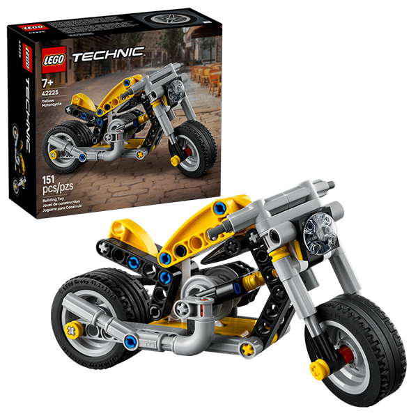 LEGO Technic Yellow Motorcycle (42225)