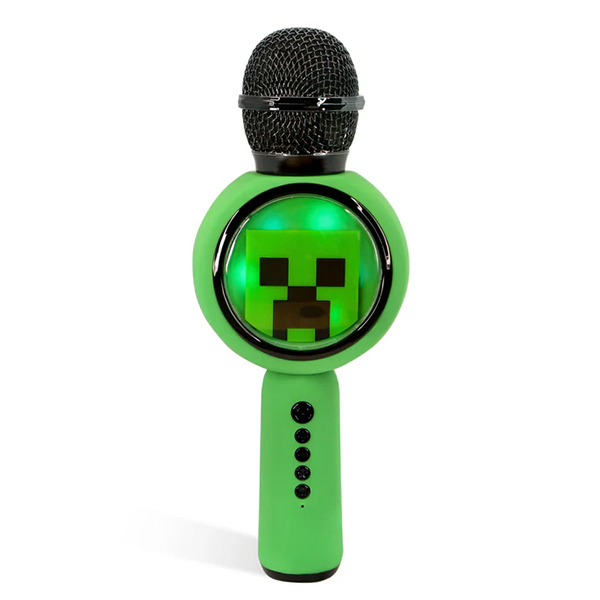 Mikrofon OTL Minecraft Creeper PopSing LED Karaoke (1249325)