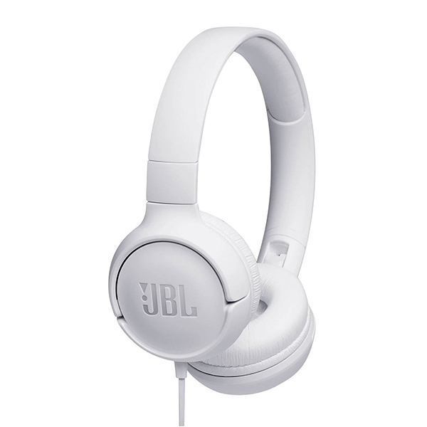 Slušalice JBL Tune 500 sa mikrofonom bijele