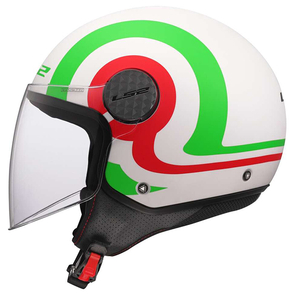 Kaciga LS2 OF558 Sphere Lux II Urby White Green Red L