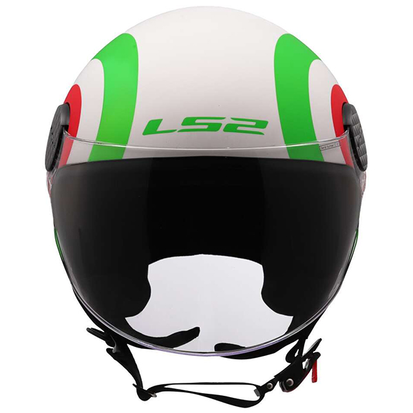 Kaciga LS2 OF558 Sphere Lux II Urby White Green Red L