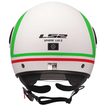 Kaciga LS2 OF558 Sphere Lux II Urby White Green Red L