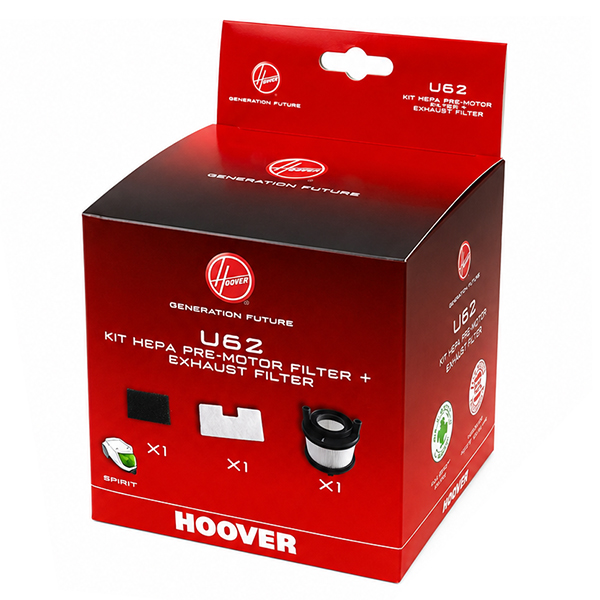 Filter set Hoover U62 Hepa 35601182
