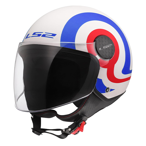Kaciga LS2 OF558 Sphere Lux II Urby White Blue Red S (365586225S)