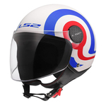Kaciga LS2 OF558 Sphere Lux II Urby White Blue Red S (365586225S)