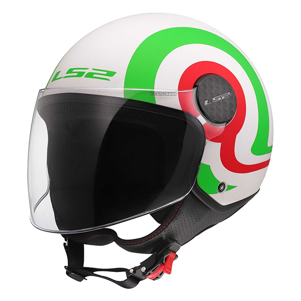 Kaciga LS2 OF558 Sphere Lux II Urby White Green Red L