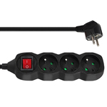 Produžni kabl Esperanza ELK210K 3GN 1,5m Black