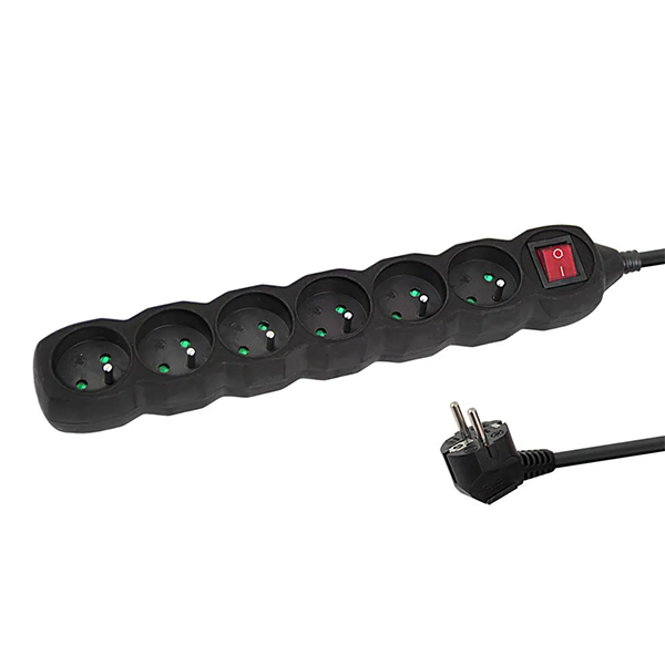 Produžni kabl Esperanza ELK217K 6GN 1,5m Black