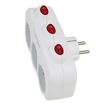 Razdjelnik trostruki Esperanza ELK307W 3GN White