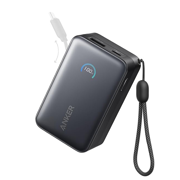 Power Bank Anker Nano A1638H11 10K/45W/USB-C/crni