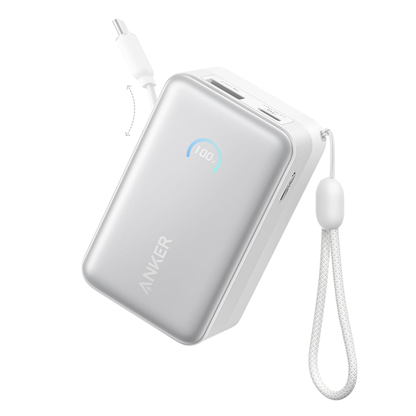 Power bank Anker Nano A1638H21 10K/45W/USB-C/bijeli
