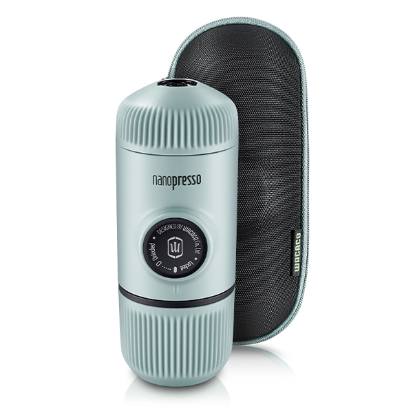 Aparat za espresso Wacaco Nanopresso Arctic Blue + futrola (W230344) prenosivi