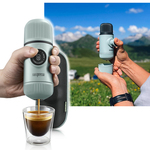 Aparat za espresso Wacaco Nanopresso Arctic Blue + futrola (W230344) prenosivi