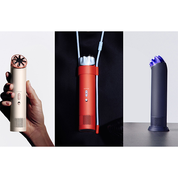 Ventilator Dyson HushJet Mini Cool Fan (641013) Stone/Blush (ručni/USB punjivi)