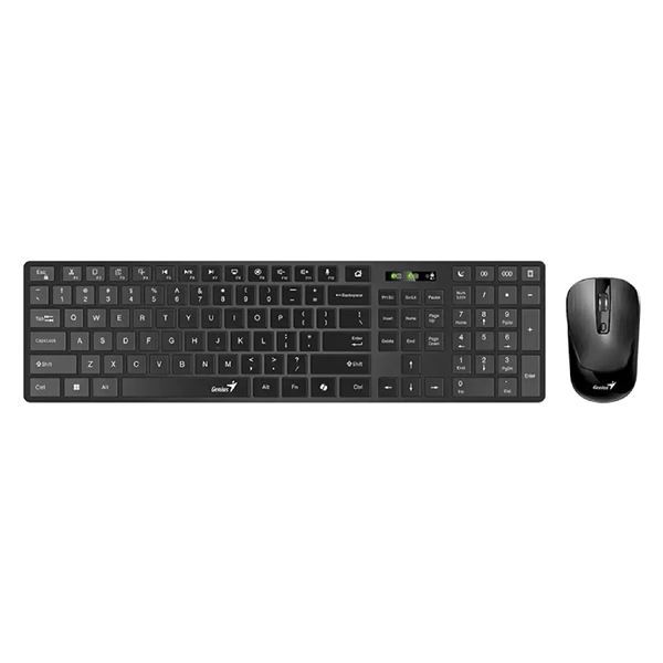 Tastatura + miš Genius SlimStar 8250 Wireless USB YU crna TAS01519