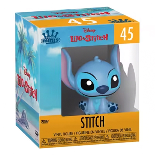 Kolekcionarska figura Funko Mini Vinyl Figures - Disney Lilo & Stitch - Stitch