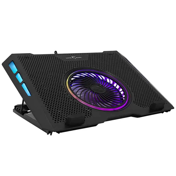 Kuler za laptop White Shark GCP-13 Aurora / 5 vent. RGB (AURORA-VP)