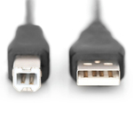 Kabl Digitus USB-A/USB-B M/M 1m USB 2.0 crni (AK-300102-010-S)