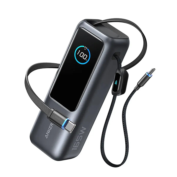 Power bank Anker Nano A1695H11 25K/165W/USB-C/sivi