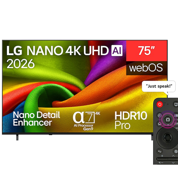 TV LED LG 75NU850B3LA NANO 4K Smart 2026/