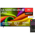 TV LED LG 75NU850B3LA NANO 4K Smart 2026/