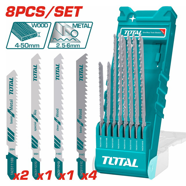 Set nastavaka 8/1 za ubodnu testeru Total TACSD7386