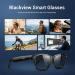 AI Smart naočare Blackview BV100 8Mpx/Bluethoot/AI asistent (Black)