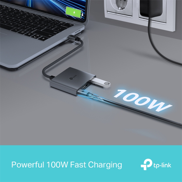 USB HUB TP-Link UH3020C Type-C 3u1 100W