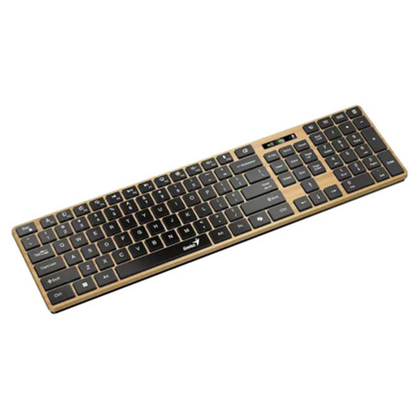 Tastatura Genius SlimStar 7250BT AI Pine Wood US Wireless