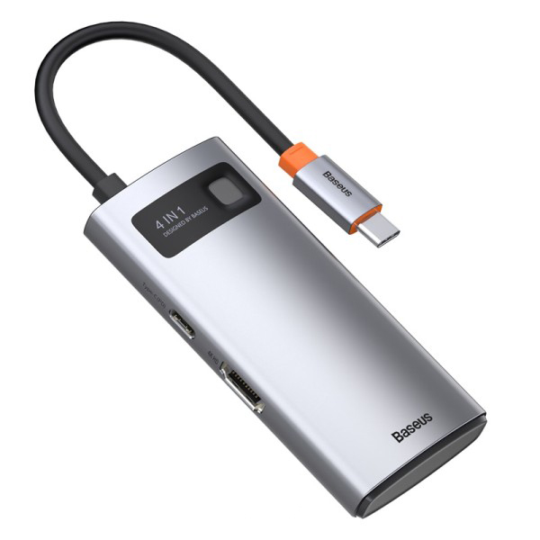 USB Hub Baseus Metal Gleam 4in1 Type C CAHUB-CY0G
